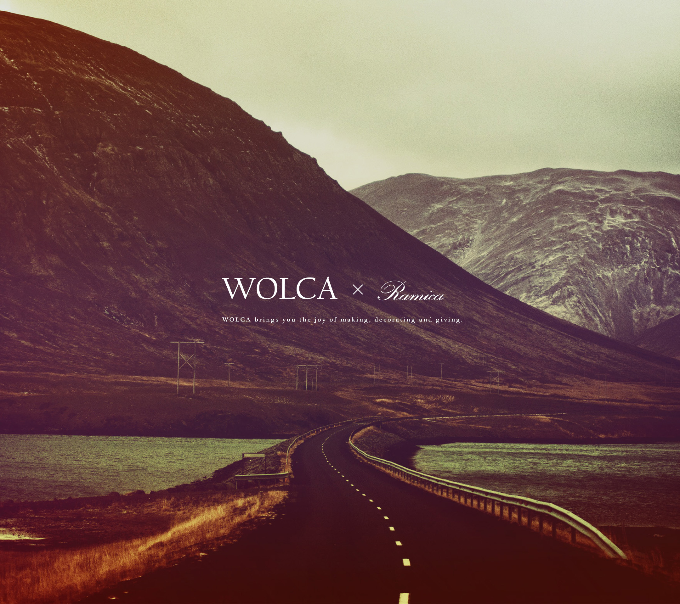 アンドロイド用待ち受け画像 山へと続く道を写した写真 Wolca